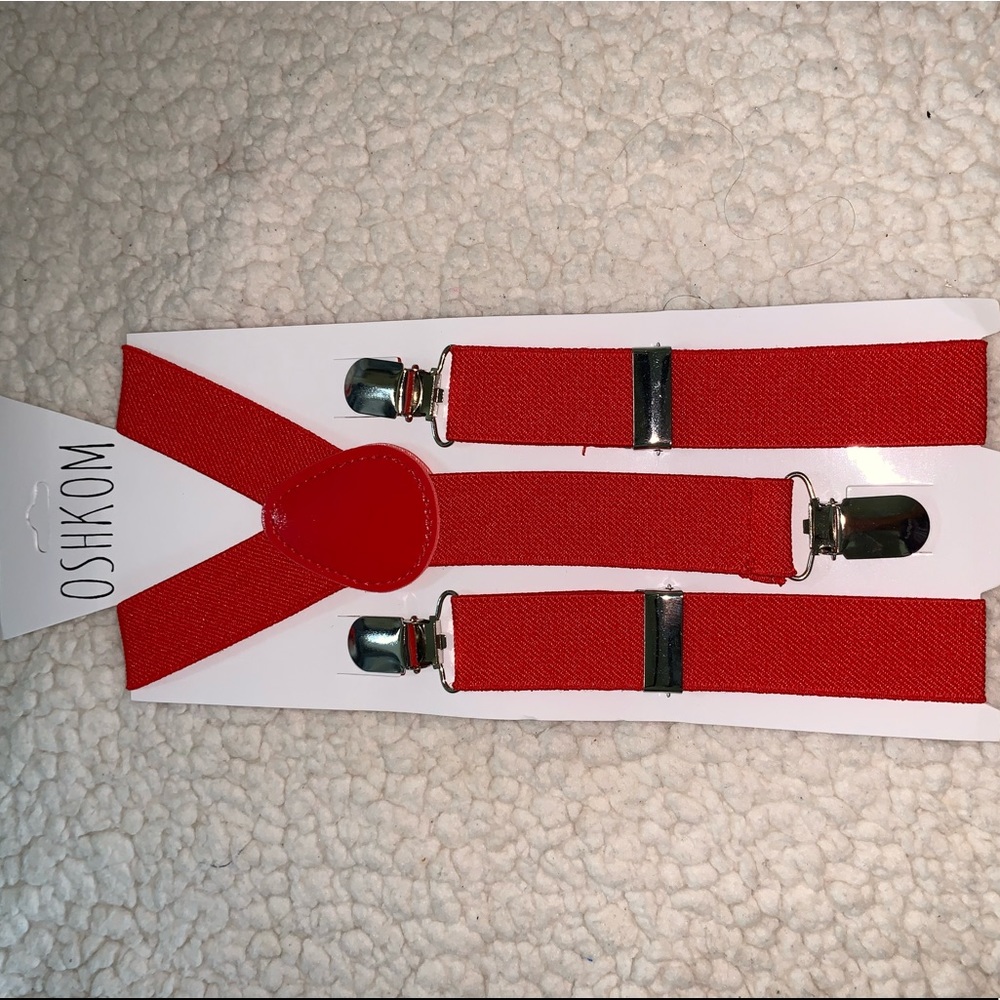 Red suspenders